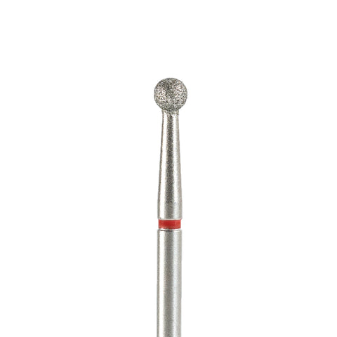Fresa/Broca de diamante, forma de redonda roja 4.0