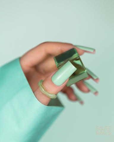 Saute Nails S295 Minty Chill