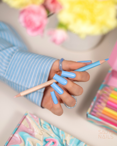 Saute Nails S294 Misty Blue