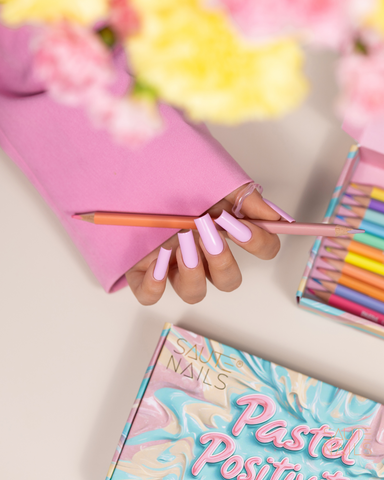Saute Nails S296 Blush Bloom