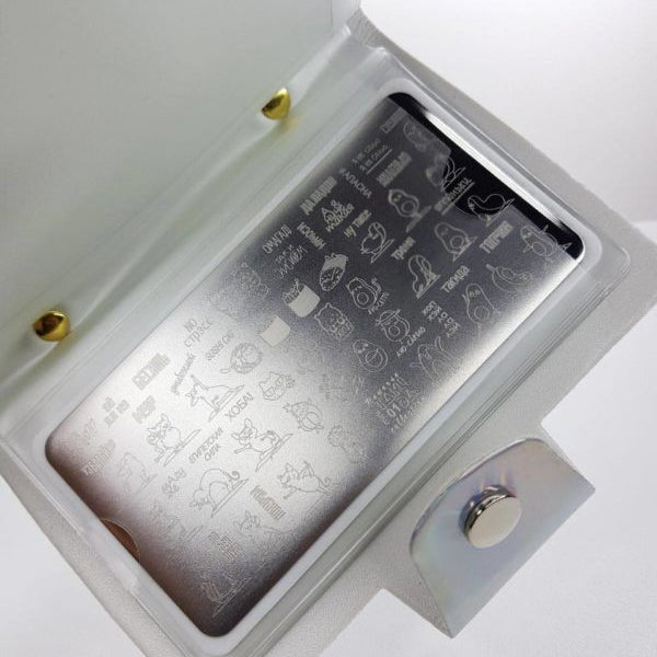 Álbum holográfico para 20 placas de stamping 6x12 cm