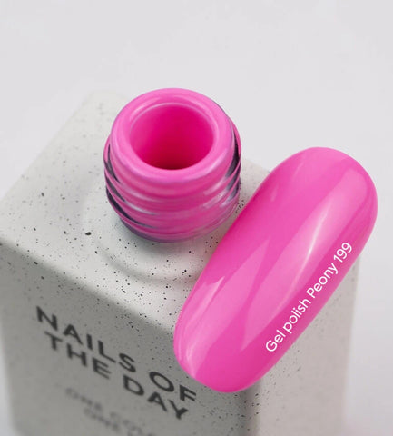 NAILSOFTHEDAY Gel Polish Peony -Rosa Intenso Y Cálido 10ml