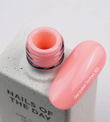 NAILSOFTHEDAY Gel Polish Sorbet- Melocotón Suave 10ml