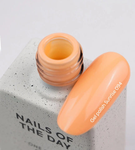 NAILSOFTHEDAY Gel Polish Sunrise -Naranja Cálido 10ml