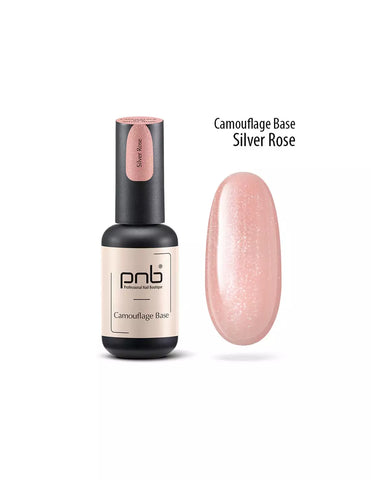 PNB Base Rubber Camouflage Silver Rose 8ml