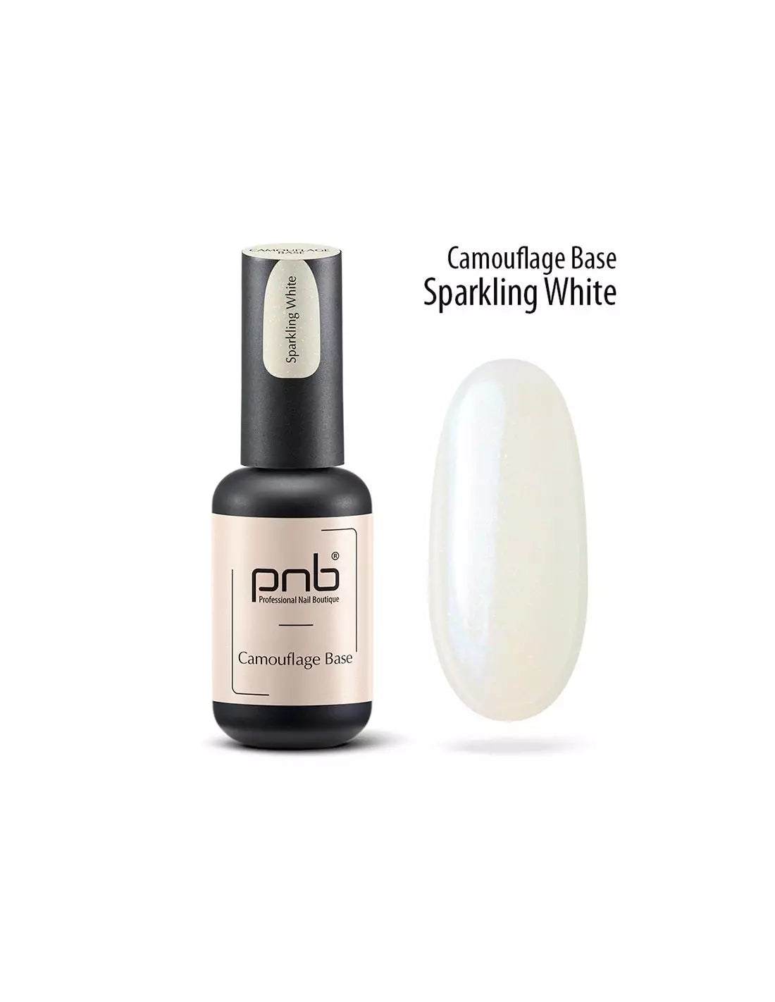 PNB Base Rubber Camouflage Sparkling White 8ml