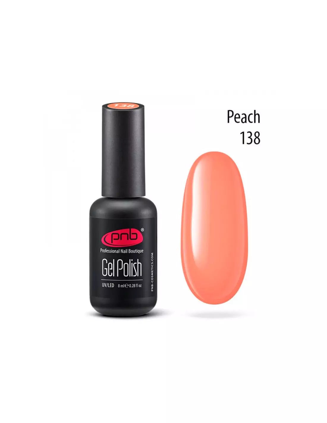 PNB 138 Peach  8ml