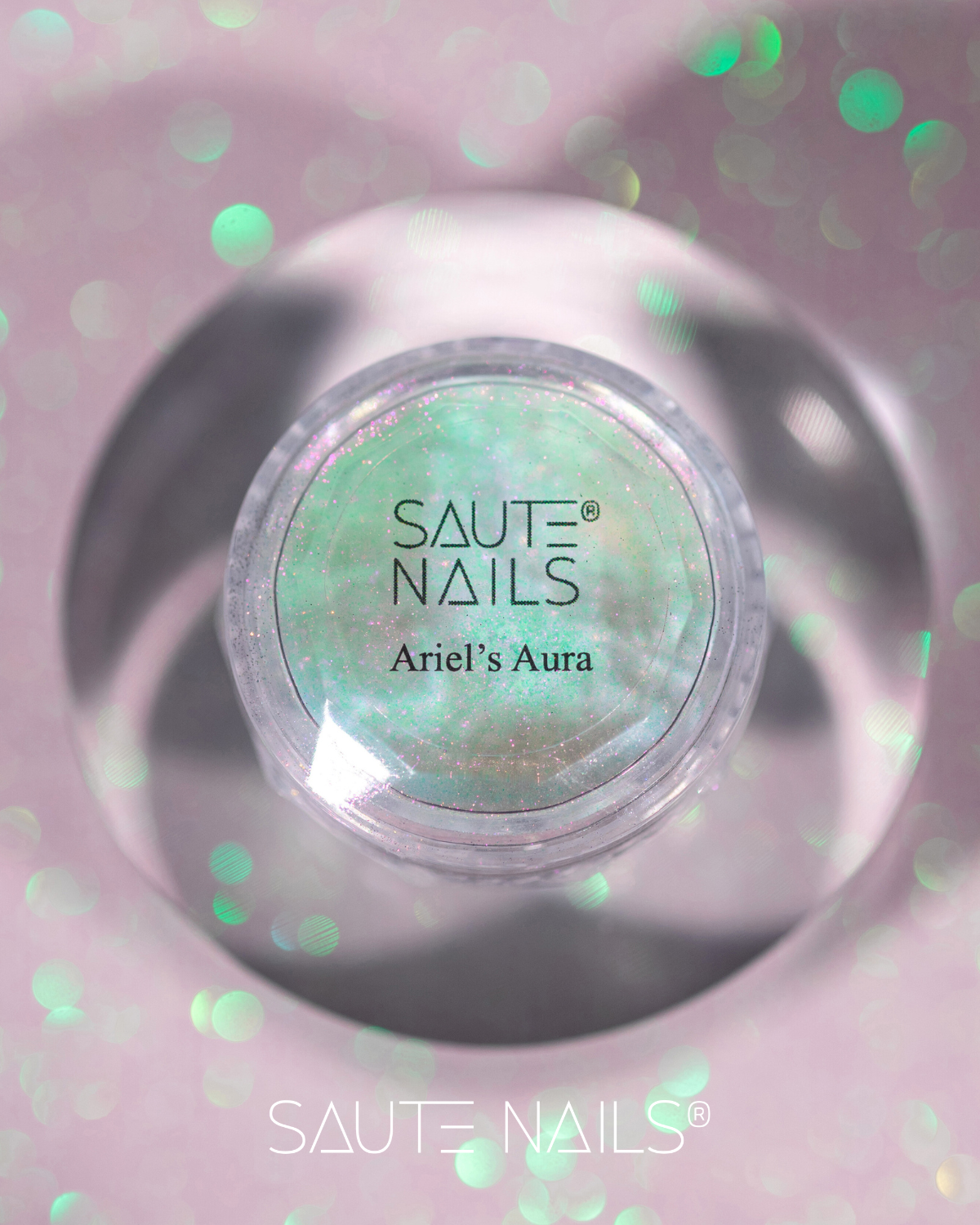 Saute Nails Polvo(Efecto Espejo)  Ariel's Aura