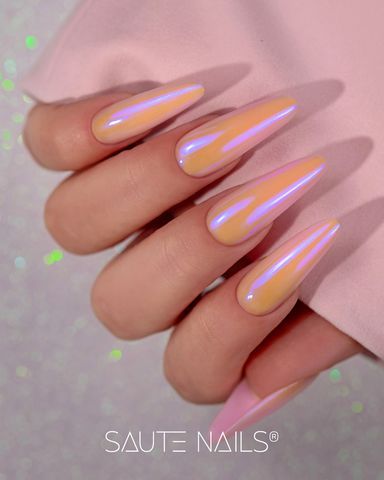 Saute Nails Polvo(Efecto Espejo) Sea Glass