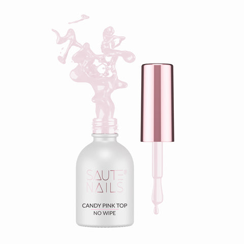Saute Candy Pink Top No Wipe