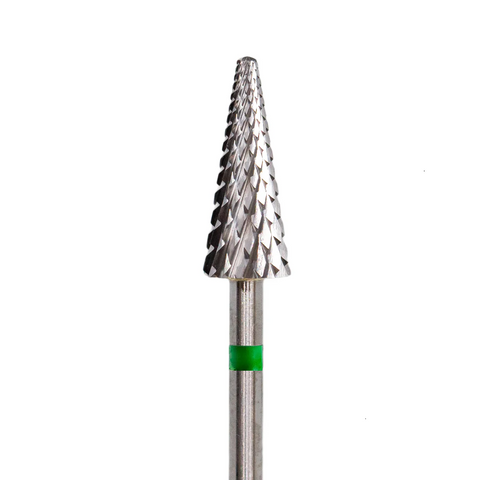 🎁 Fresa/Broca de carburo cono verde (100% off)