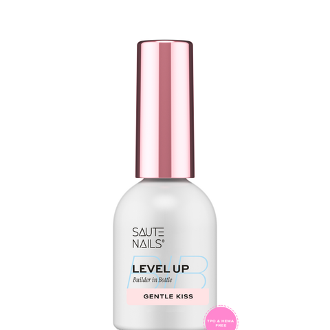 Saute Nails-Gel en botella BiB Level UP Gentle Kiss 8 ml